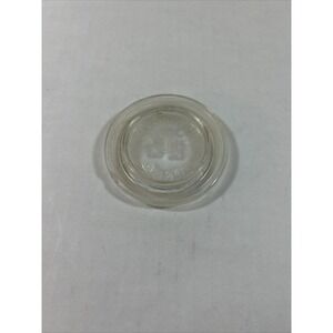 Jeanette‎ Glass Clear Glass Mason Jar Lid Small